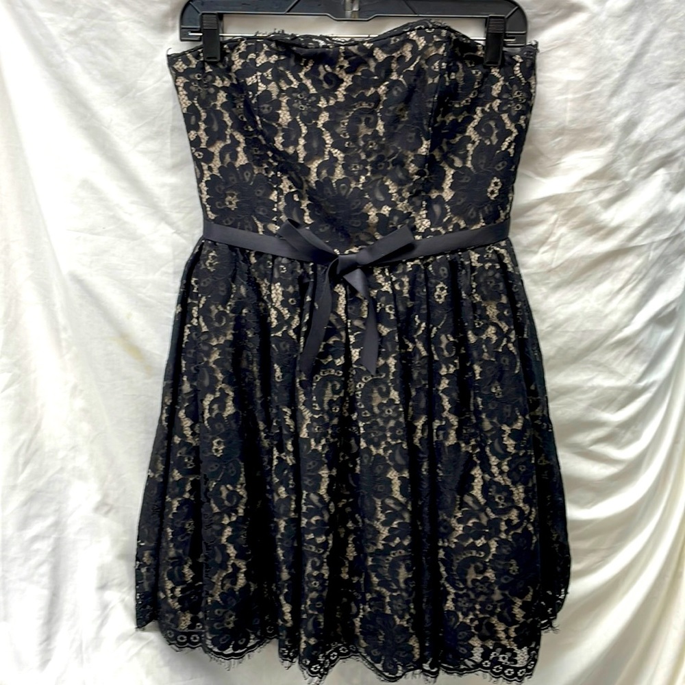 Neiman Marcus Robert Rodriguez lace lined prom dress sz 6